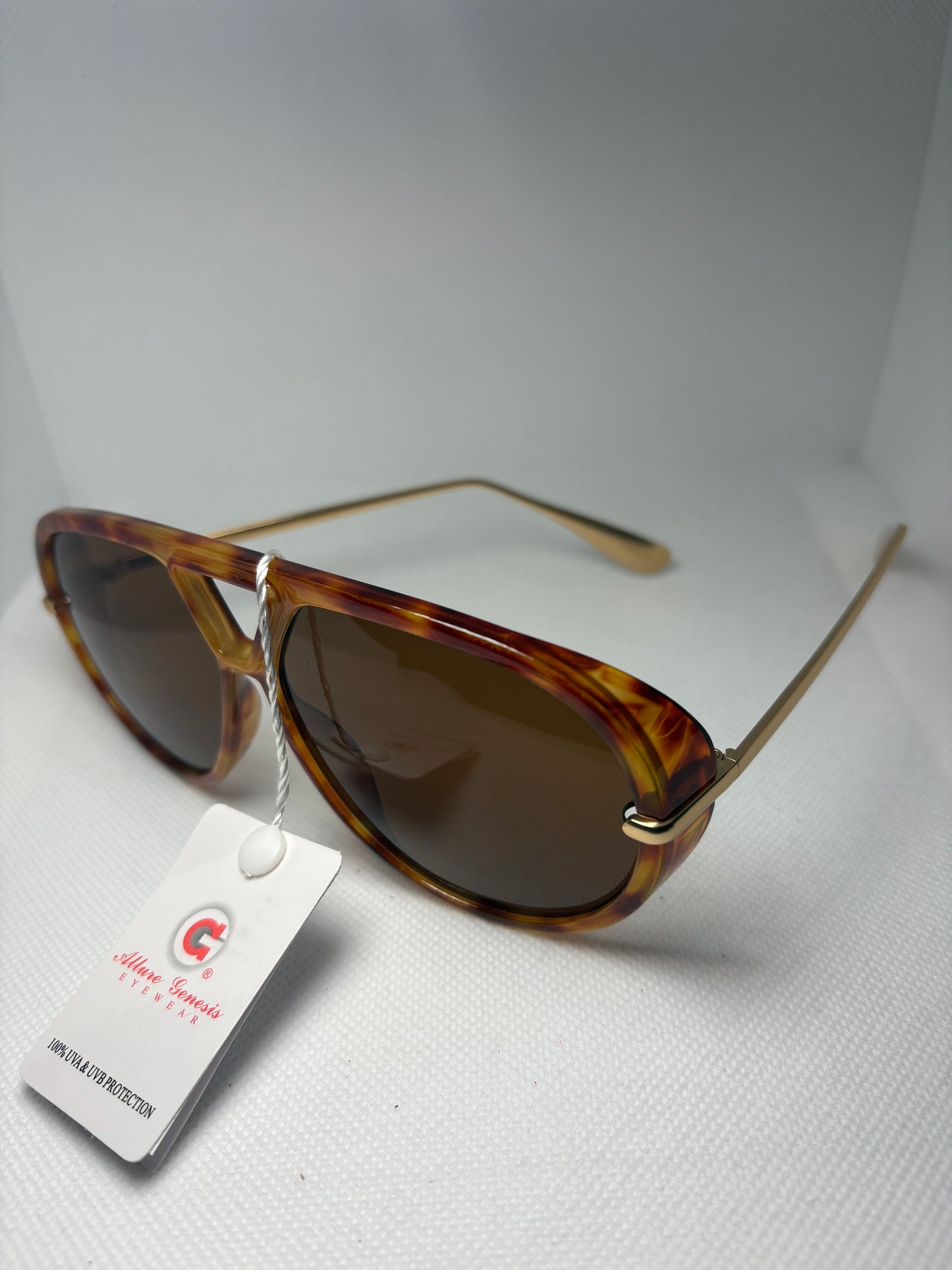 Lentes de sol aviador retro para mujer — Solé Aura