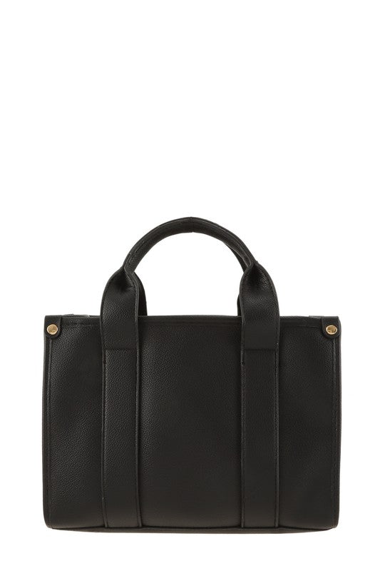 The Medium Leather Crossbody Tote Bag