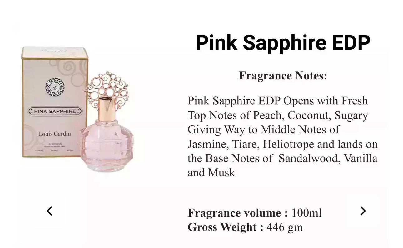 Pink Shappire Femne EDP 100 ml