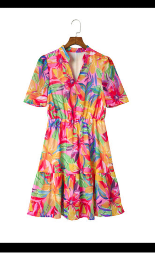 Multicolor Summer Dress