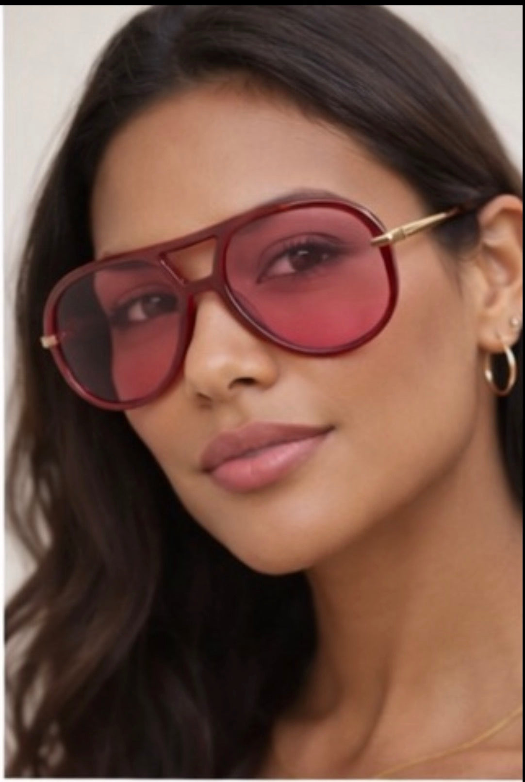 Lentes de sol aviador retro para mujer — Solé Aura