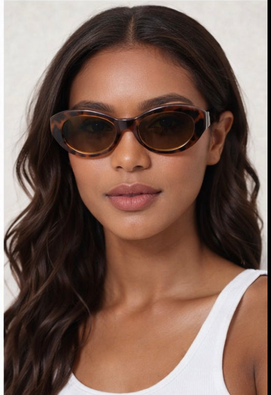 Lentes de Sol Ovalados Vintage Luxe