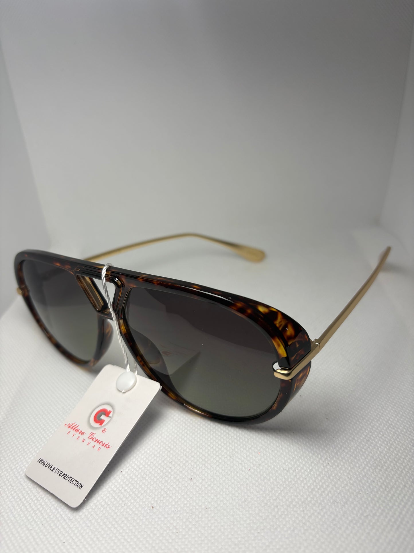 Lentes de sol aviador retro para mujer — Solé Aura